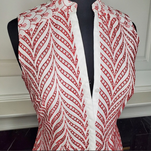 Belle Badgley Mischka Sleeveless Dress 6 - Picture 9 of 10